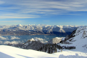 Leman ski et lac